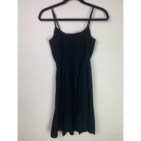 Old Navy Black Petite Spaghetti Strap Fit & Flare Dress Size S - Picture 2 of 5